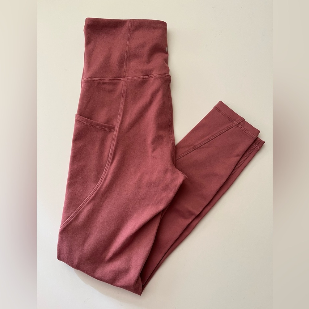 Marika | Women's Rose Leggings with Pockets